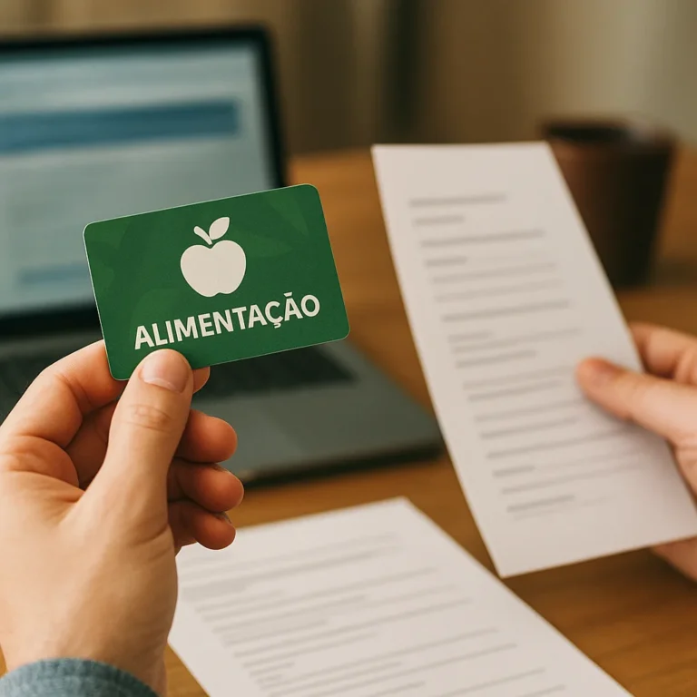 Cartão alimentação: quais documentos podem ser solicitados?